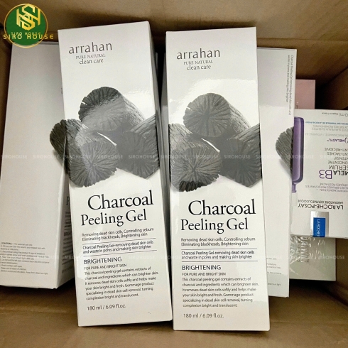 Tẩy tế bào chết ARRAHAN Charcoal 180mL 
