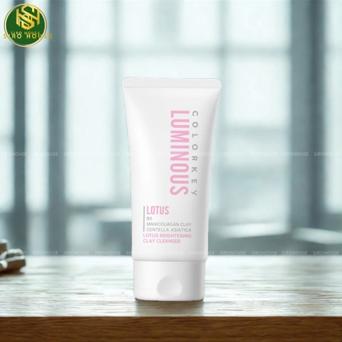 Sữa rửa mặt COLORKEY Luminous Lotus Brightening Clay 100g 