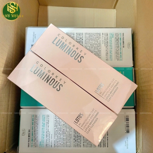 Sữa rửa mặt COLORKEY Luminous Lotus Brightening Clay 100g 