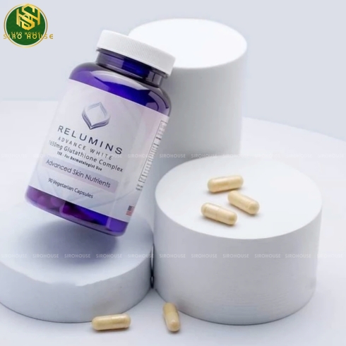 Viên uống trắng da RELUMINS 1650mg 90 viên