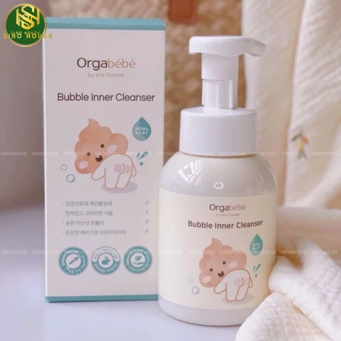 Dung dịch vệ sinh hữu cơ cho bé ORGABÉBÉ 300mL