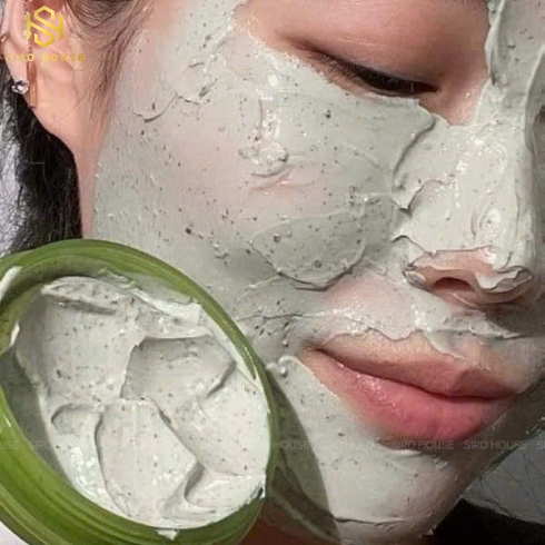 Mặt nạ đất sét đậu xanh BEPLAIN Mung Bean Pore Clay Mask 120mL + Tặng 3 Sample Pore Serum 1mL x 3