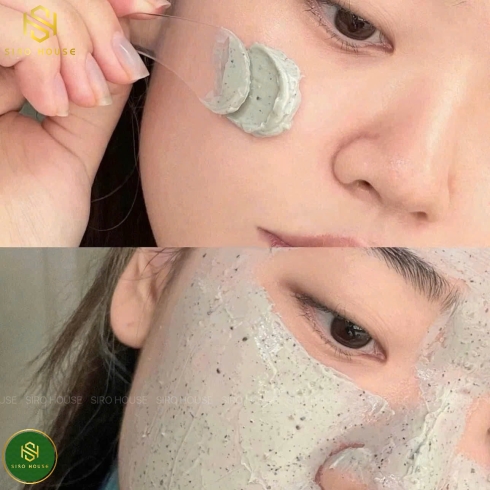 Mặt nạ đất sét đậu xanh BEPLAIN Mung Bean Pore Clay Mask 120mL + Tặng 3 Sample Pore Serum 1mL x 3