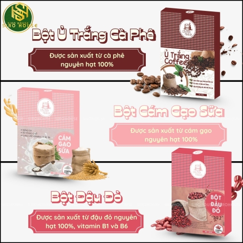Bột dưỡng da thiên nhiên CỐI BỘT NHÀ RI 100g