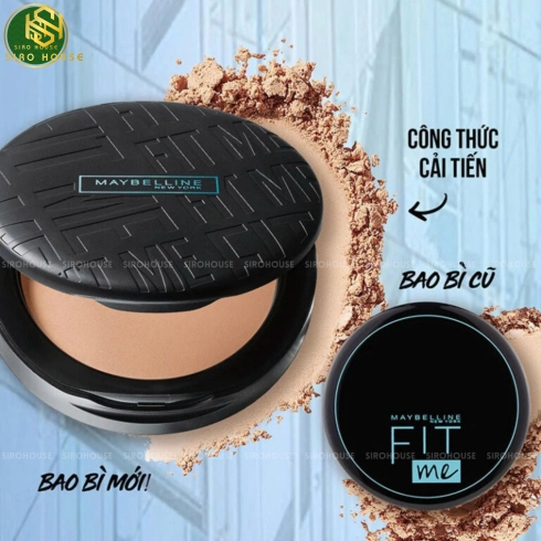Phấn nén MAYBELLINE Fit Me Matte + Poreless 8.5g