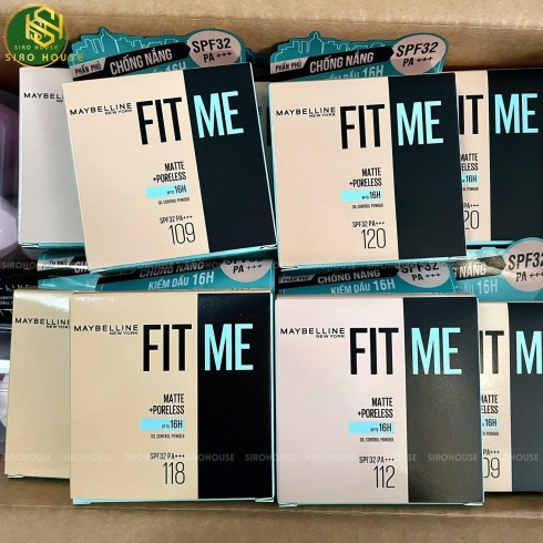 Phấn nén MAYBELLINE Fit Me Matte + Poreless 8.5g