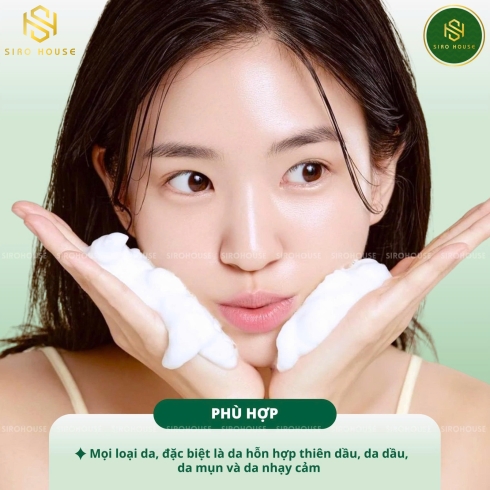 Sữa rửa mặt trà xanh ROHTO Shirochasou 120g