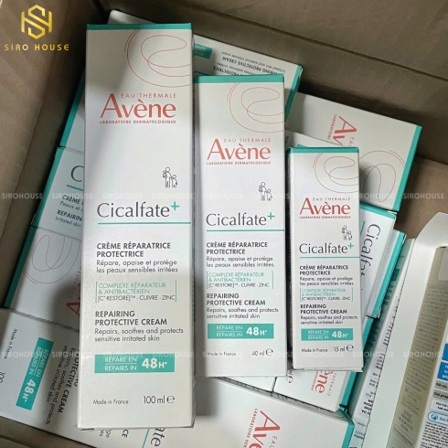 Kem dưỡng phục hồi da AVENE Cicalfate+ Repair Cream 40ml  & 100ml
