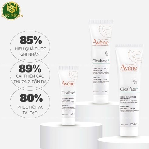 Kem dưỡng phục hồi da AVENE Cicalfate+ Repair Cream 40ml  & 100ml