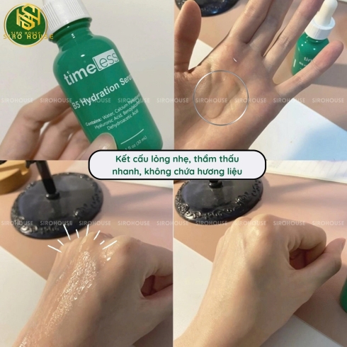  Bộ 3 Serum Timeless Đình Đám: Dưỡng Ẩm – Phục Hồi – Làm Sáng Da Toàn Diện 