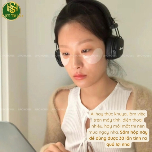Nạ mắt MEDIANSWER Vita Collagen Eye Cream Patch 60 miếng 