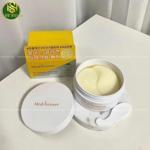 Nạ mắt MEDIANSWER Vita Collagen Eye Cream Patch 60 miếng 