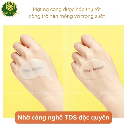 Nạ mắt MEDIANSWER Vita Collagen Eye Cream Patch 60 miếng 