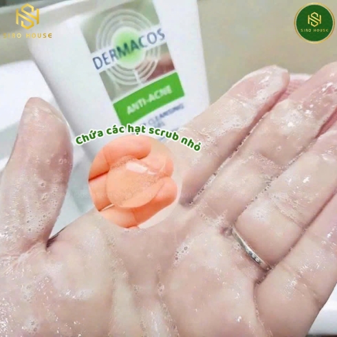 Sữa rửa mặt DERMACOS Anti-Acne Deep Cleansing Gel 150mL