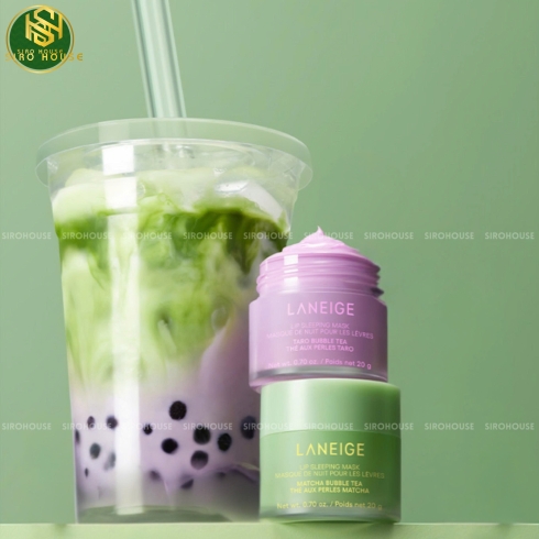 Nạ Môi LANEIGE Lip Sleeping Mask Matcha & Bubble Tea 20g