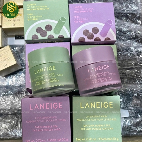 Nạ Môi LANEIGE Lip Sleeping Mask Matcha & Bubble Tea 20g