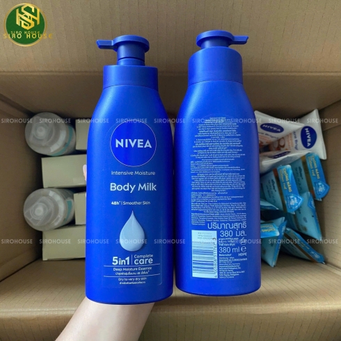 Sữa dưỡng thể NIVEA Intensive Moisture Body Milk 380mL