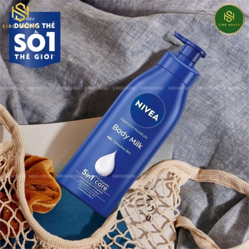 Sữa dưỡng thể NIVEA Intensive Moisture Body Milk 380mL