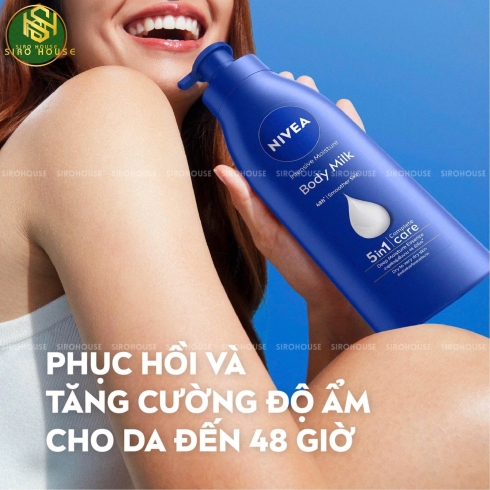 Sữa dưỡng thể NIVEA Intensive Moisture Body Milk 380mL
