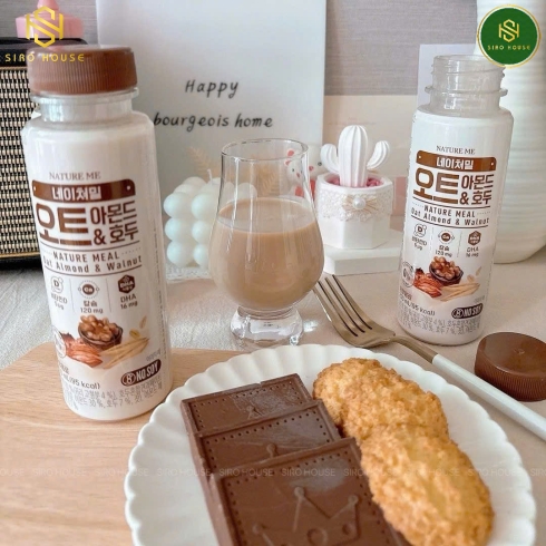 Sữa yến mạch óc chó hạnh nhân NATURE MEAL 250mL