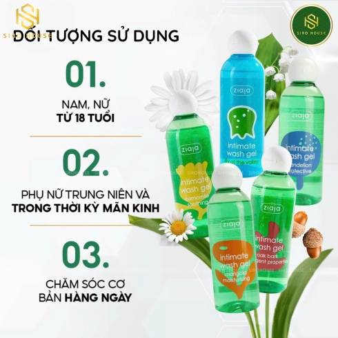 Dung dịch vệ sinh ZIAJA  Intima 200mL
