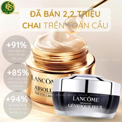 Kem dưỡng mắt LANCÔME Advanced Génifique Yeux 15ml & 20ml 