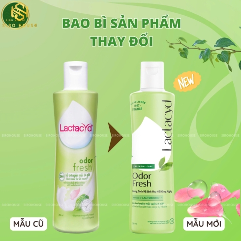 Dung dịch vệ sinh LACTACYD Odor Fresh 250ml