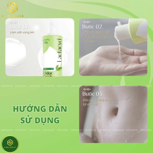 Dung dịch vệ sinh LACTACYD Odor Fresh 250ml