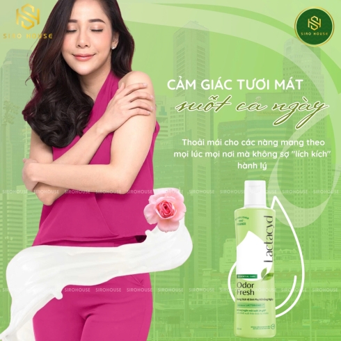 Dung dịch vệ sinh LACTACYD Odor Fresh 250ml