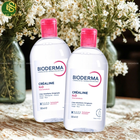 Tẩy trang BIODERMA Créaline H2O Peaux Sensibles Originale 500mL