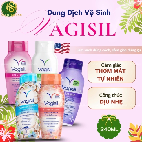 Dung dịch vệ sinh VAGISIL 240ml 