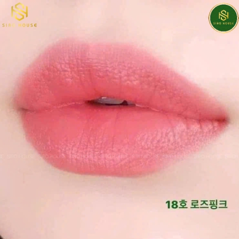 Son nhung lì The History Of Whoo Mi Velvet Lip Rouge 3.5g + Tặng túi mini (#18 Rose Pink / #24 Red Orange)