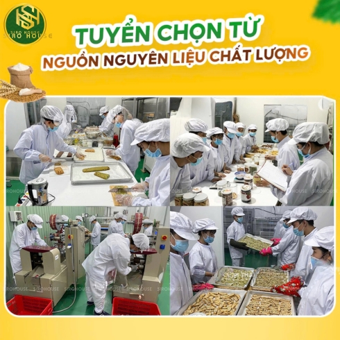Bánh Biscotti Mixed Nuts VIET THAI Organic (Chocolate / Matcha / Original – 200g & 300g)