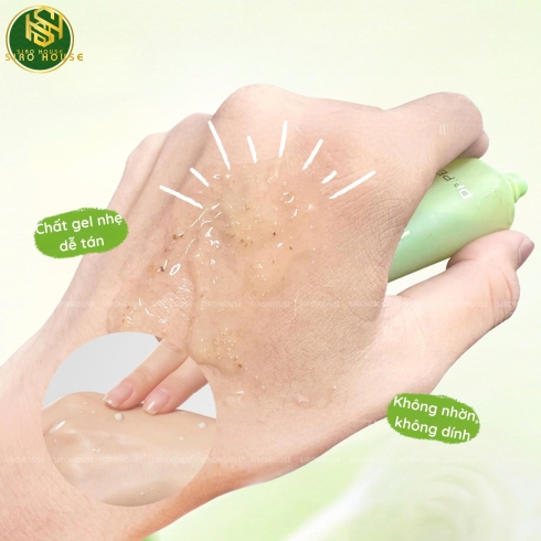 Gel tẩy tế bào chết chiết xuất rau má DR.PEPTI Centella Turnover Soft Peeling Gel 100mL