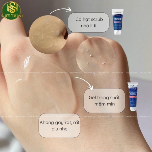 Tẩy da chết COMPLIMENT No Problem Cleansing Gel Scrub 150mL & Peeling Roll Salicylic Acid 80mL
