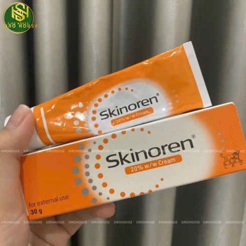 Kem giảm mụn mờ thâm mụn SKINOREN KREM 30g 