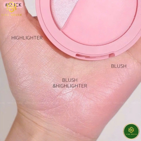 Phấn má hồng & highlight 3CE Blushlighter 4.3g - Slick