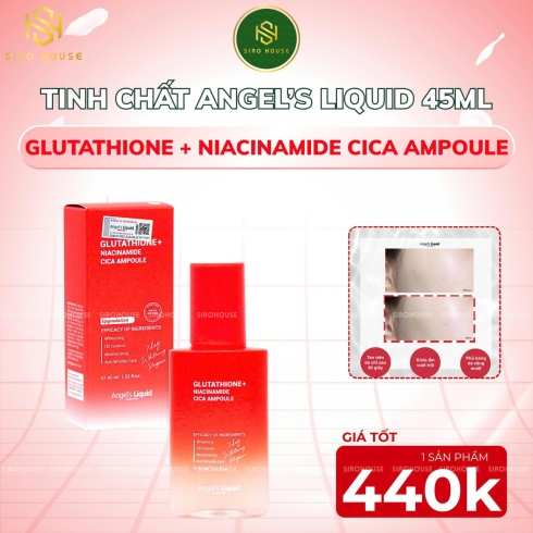 Bộ dưỡng trắng, kiểm soát dầu & thu nhỏ lỗ chân lông ANGEL