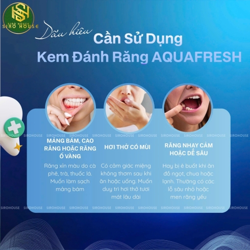Kem đánh răng AQUAFRESH Whitening Action & Cavity Protection 158.7g