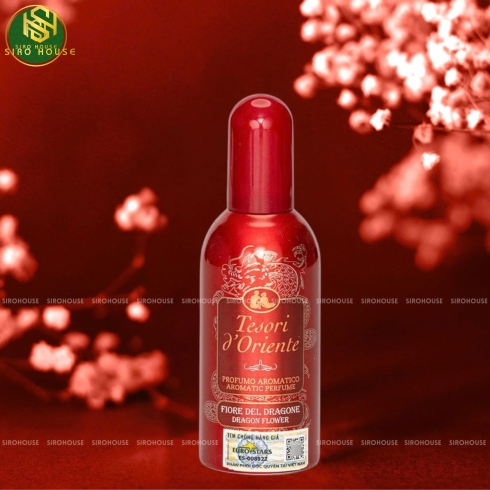 Xịt thơm nước hoa TESORI J