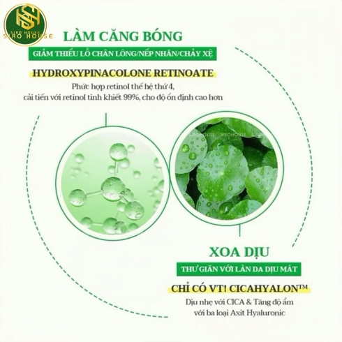 Mặt nạ rút chống lão hóa VT Cica Reti-A Mask 30 miếng