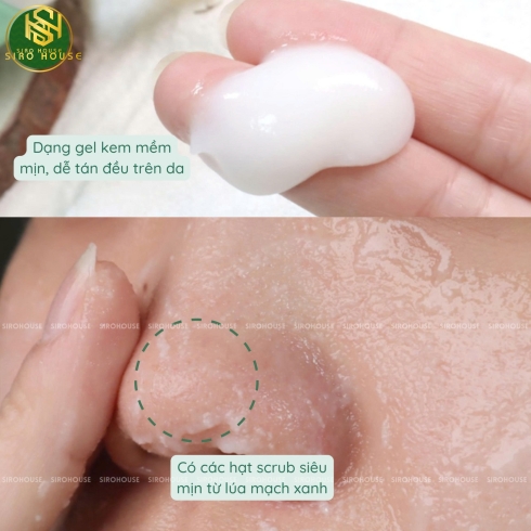 Tẩy da chết sạch da, dưỡng ẩm INNISFREE Green Barley Mild Peeling Gel 120mL