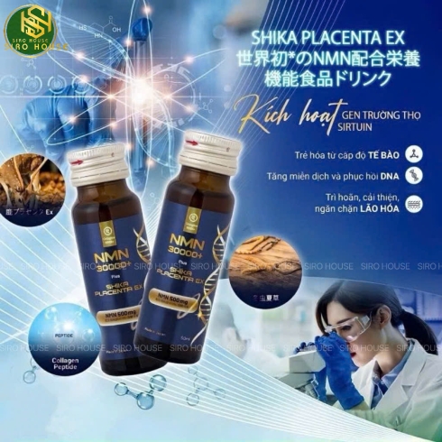 Collagen nước NMN Hinode Collagen 10 chai x 50mL