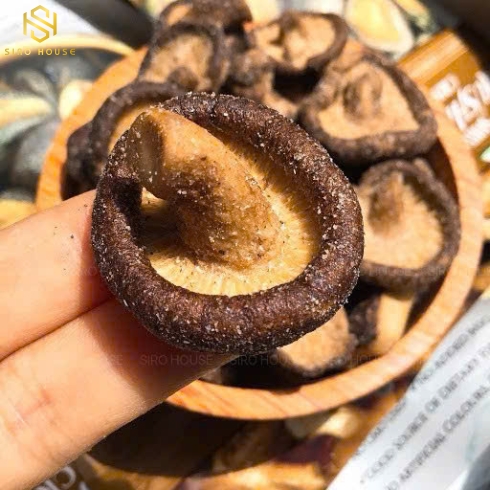Nấm Sấy DJ&A Shiitake Mushroom Crisps 300g & 65g