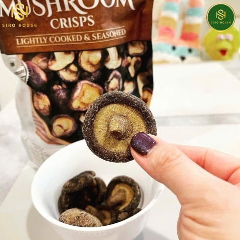 Nấm Sấy DJ&A Shiitake Mushroom Crisps 300g & 65g
