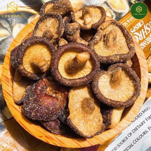 Nấm Sấy DJ&A Shiitake Mushroom Crisps 300g & 65g