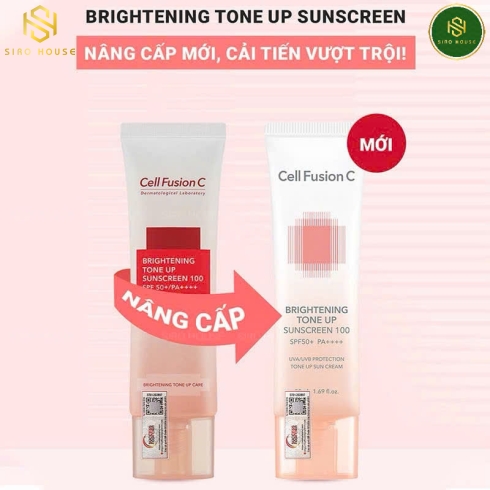Kem chống nắng CELL FUSION C #Brightening Tone Up SPF50+ PA++++ 50mL