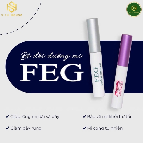 Dưỡng Mi FEG Eyebrow Enhancer 3mL & FEG Pro Advanced 3mL