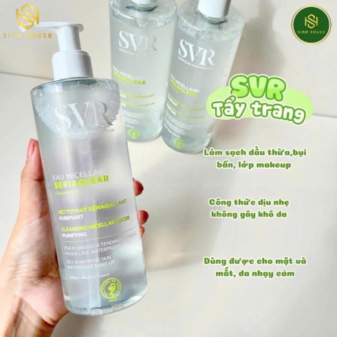 Nước tẩy trang SVR Sebiaclear Eau Micellaire 400mL