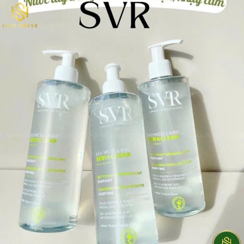 Nước tẩy trang SVR Sebiaclear Eau Micellaire 400mL